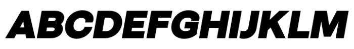 Closer Text Black Italic Font