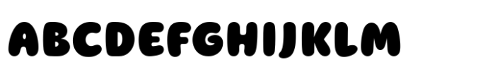 Cloud Bunch Regular Font UPPERCASE
