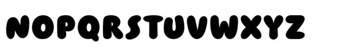 Cloud Bunch Regular Font UPPERCASE