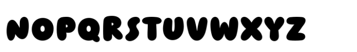 Cloud Bunch Regular Font LOWERCASE