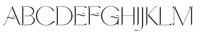 Cloudforest Regular Font UPPERCASE