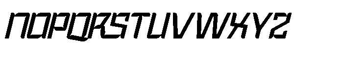 Clouds Hotspot  Italic Italic Font UPPERCASE