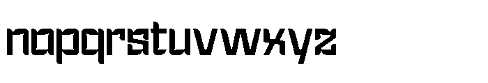 Clouds Hotspot  Regular Font LOWERCASE