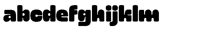 Cloudy Bumpy FONT