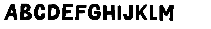 Cloudy Morning Font UPPERCASE