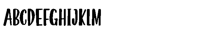 Cloudy Starlight Sans Font UPPERCASE