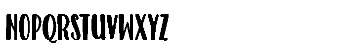 Cloudy Starlight Sans Font UPPERCASE