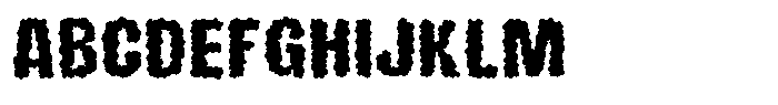 Cloudypop Black Font UPPERCASE