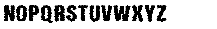 Cloudypop Black Font UPPERCASE