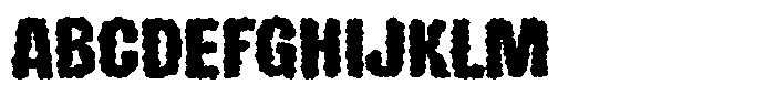 Cloudypop Blue Font UPPERCASE