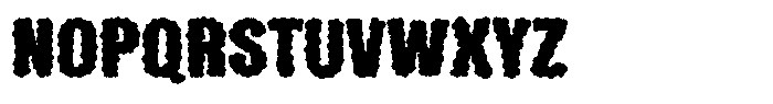 Cloudypop Blue Font UPPERCASE