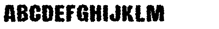 Cloudypop Sunset Font UPPERCASE