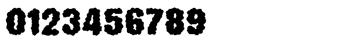 Cloudypop White Font OTHER CHARS
