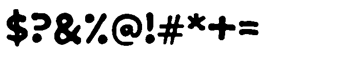 Clown Reign Font OTHER CHARS