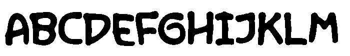 Clown Reign Font UPPERCASE
