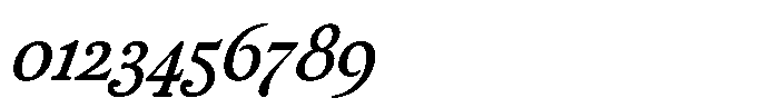 Club de Retro Italic Font OTHER CHARS