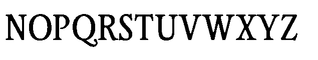 Club de Retro Serif Font UPPERCASE