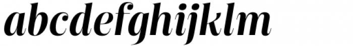 Clufy Demi Bold Italic Font LOWERCASE