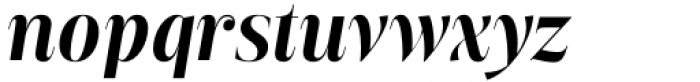 Clufy Demi Bold Italic Font LOWERCASE