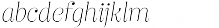 Clufy Italic Variable Font LOWERCASE
