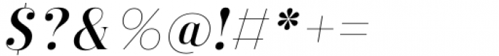 Clufy Medium Italic Font OTHER CHARS