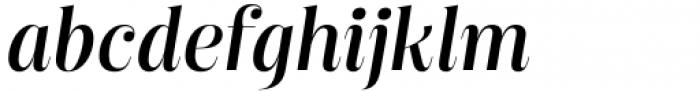Clufy Medium Italic Font LOWERCASE