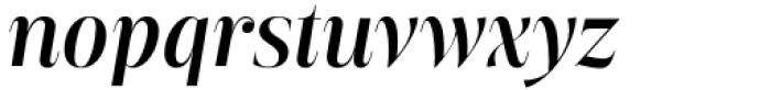 Clufy Medium Italic Font LOWERCASE