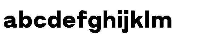 Cluster Bold FONT