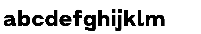 Cluster Edge Bold FONT