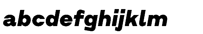 Cluster Edge Extrabold Italic FONT