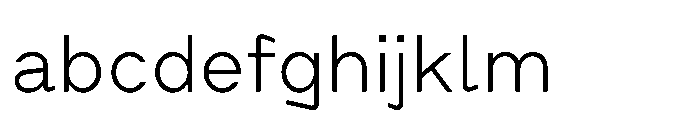 Cluster Edge Extralight FONT