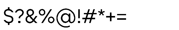 Cluster Edge Light Font OTHER CHARS