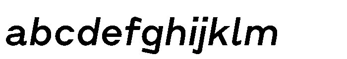 Cluster Edge Medium Italic FONT