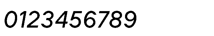 Cluster Edge Regular Italic Font OTHER CHARS