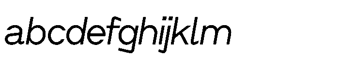 Cluster Edge Tight Light Italic FONT