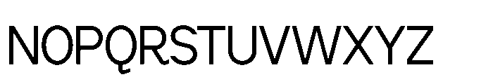Cluster Edge Tight Light Font UPPERCASE