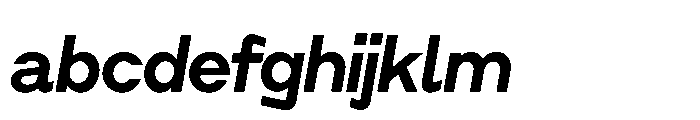 Cluster Edge Tight Semibold Italic FONT
