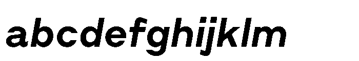 Cluster Semibold Italic FONT