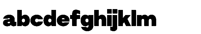 Cluster Tight Black FONT