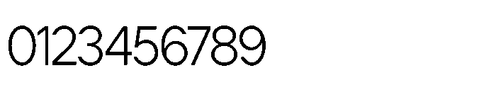 Cluster Tight Extralight Font OTHER CHARS