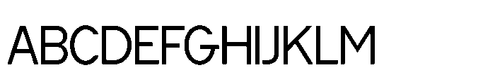 Cluster Tight Light Font UPPERCASE