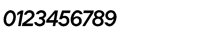 Cluster Tight Medium Italic Font OTHER CHARS