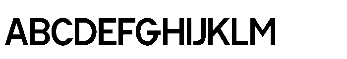 Cluster Tight Medium Font UPPERCASE