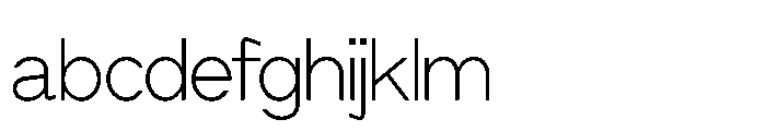 Cluster Tight Thin FONT