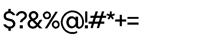Cluster Tight Variable Font OTHER CHARS