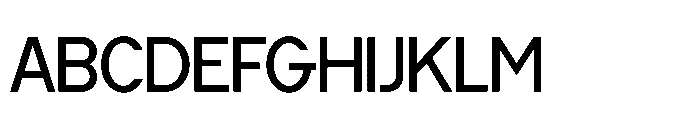 Cluster Tight Variable Font UPPERCASE