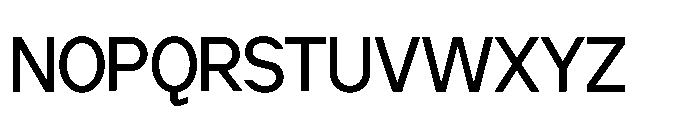Cluster Tight Variable Font UPPERCASE