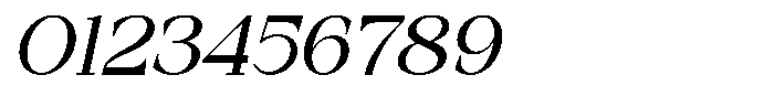 Clusty Italic Font OTHER CHARS