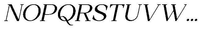 Clusty Italic Font UPPERCASE