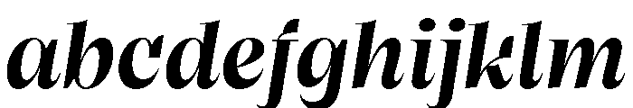 Clarinetta BoldItalic FONT